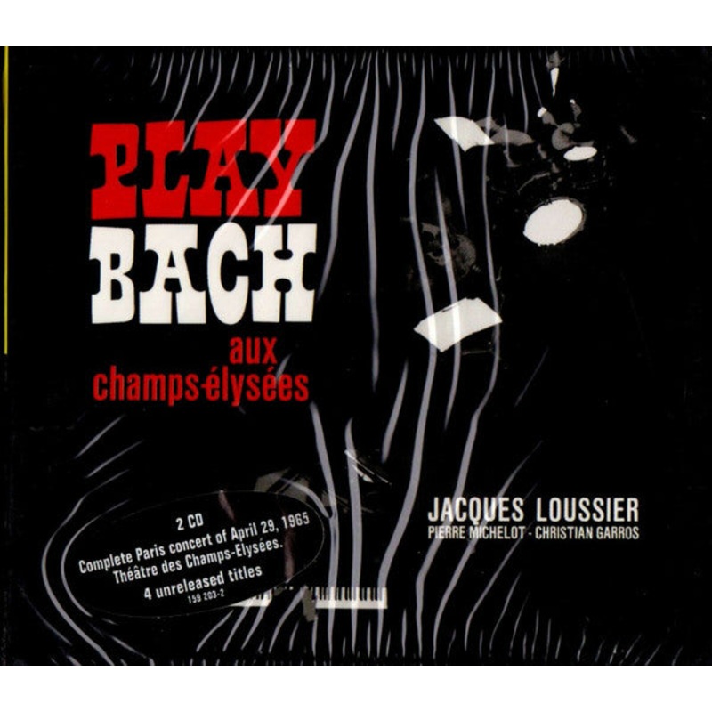 Jacques Loussier, Pierre Michelot, Christian Garros – Play Bach Aux Champs-lyses (2xCD, Album, RE, Dig) (Very Good Plus (VG+))