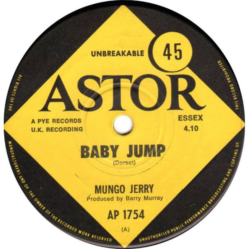 Mungo Jerry – Baby Jump (7, Single) (Very Good Plus (VG+))