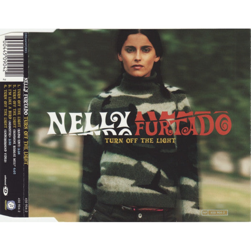 Nelly Furtado – Turn Off The Light (CD, Single, Enh) (Very Good (VG))