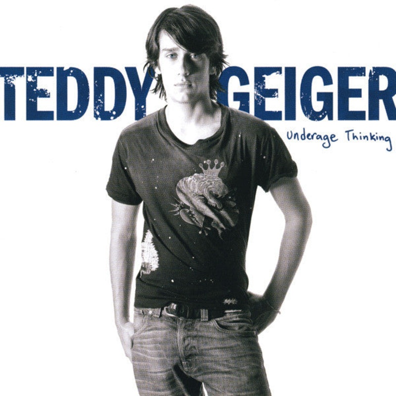 Teddy Geiger – Underage Thinking (CD, Album) (Very Good (VG))