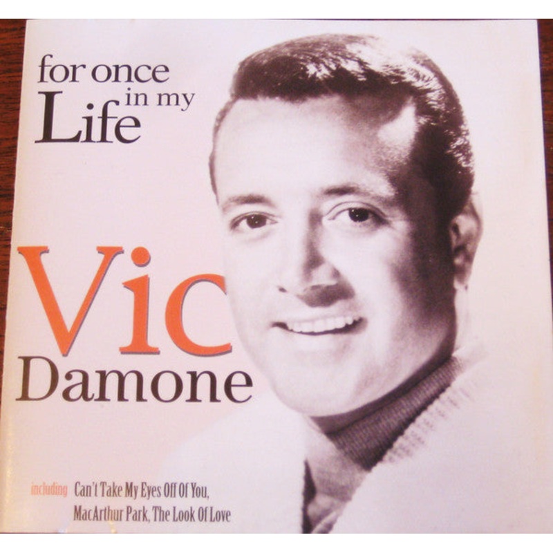 Vic Damone – For Once In My Life (CD, Comp) (Very Good Plus (VG+))