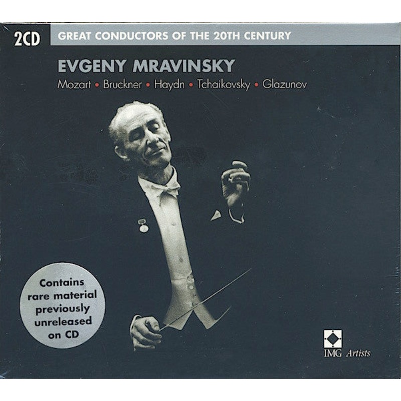 Evgeny Mravinsky – Great Conductors Of The 20th Century: Evgeny Mravinsky (2xCD, Comp, RM) (Near Mint (NM or M-))