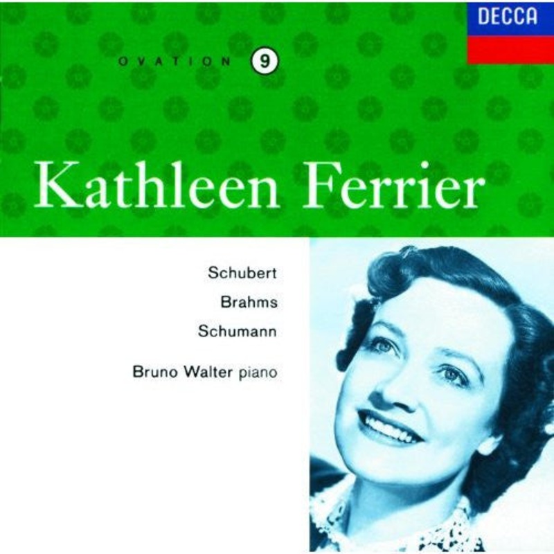 Kathleen Ferrier, Bruno Walter – Schubert / Brahms / Schumann (CD, Mono, RM) (Very Good Plus (VG+))