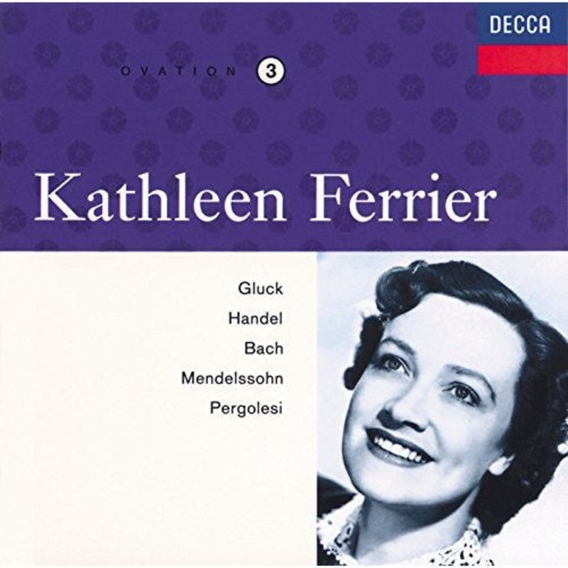 Kathleen Ferrier, Gluck*, Handel*, Bach*, Mendelssohn*, Pergolesi* – Gluck, Handel, Bach, Mendelssohn, Pergolesi (CD, Album, Mono, RM) (Very Good Plus (VG+))
