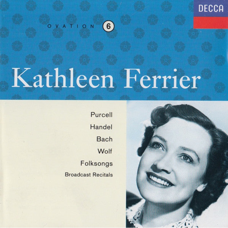 Kathleen Ferrier, Purcell*, Handel*, Bach*, Wolf* – Broadcast Recitals (CD, Album, Comp, Mono, RM) (Very Good Plus (VG+))