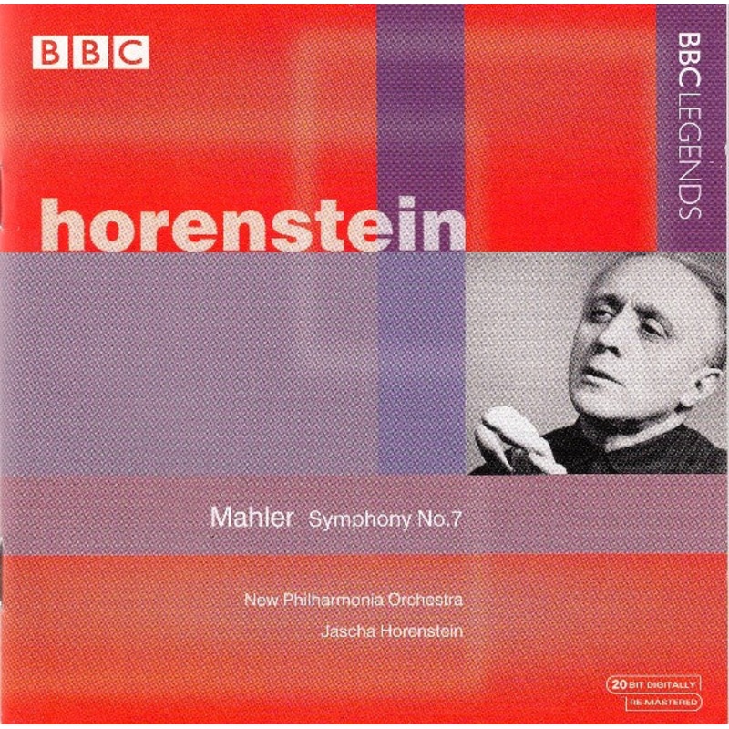 Mahler*, Jascha Horenstein, New Philharmonia Orchestra – Symphony No. 7 (CD, Album, RM) (Very Good Plus (VG+))