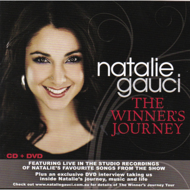 Natalie Gauci – The Winner’s Journey (CD, Album + DVD-V, PAL) (Very Good Plus (VG+))