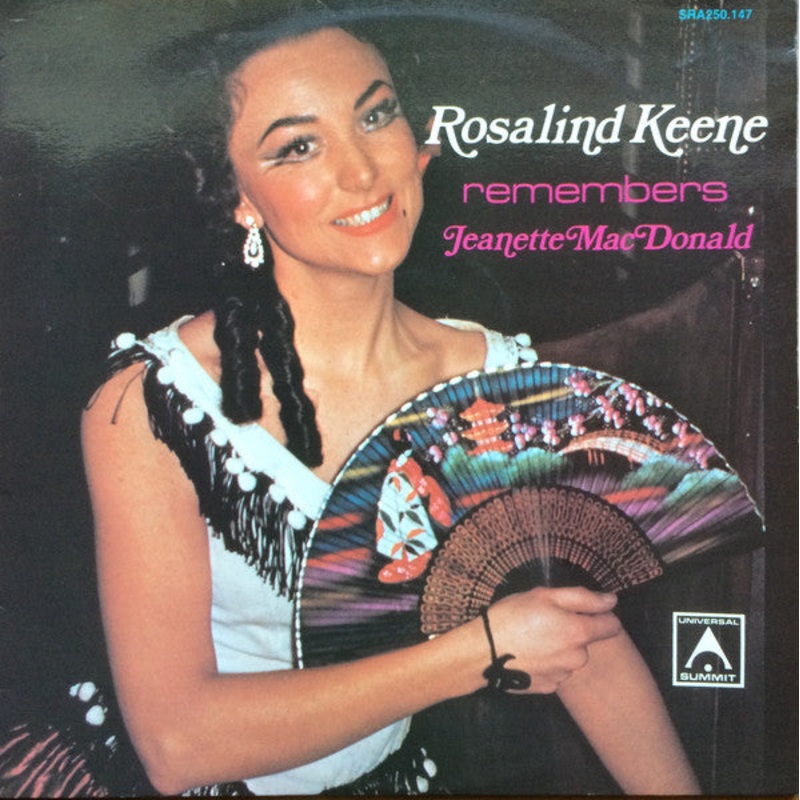 Rosalind Keene – Remembers Jeanette MacDonald (LP) (Very Good Plus (VG+))