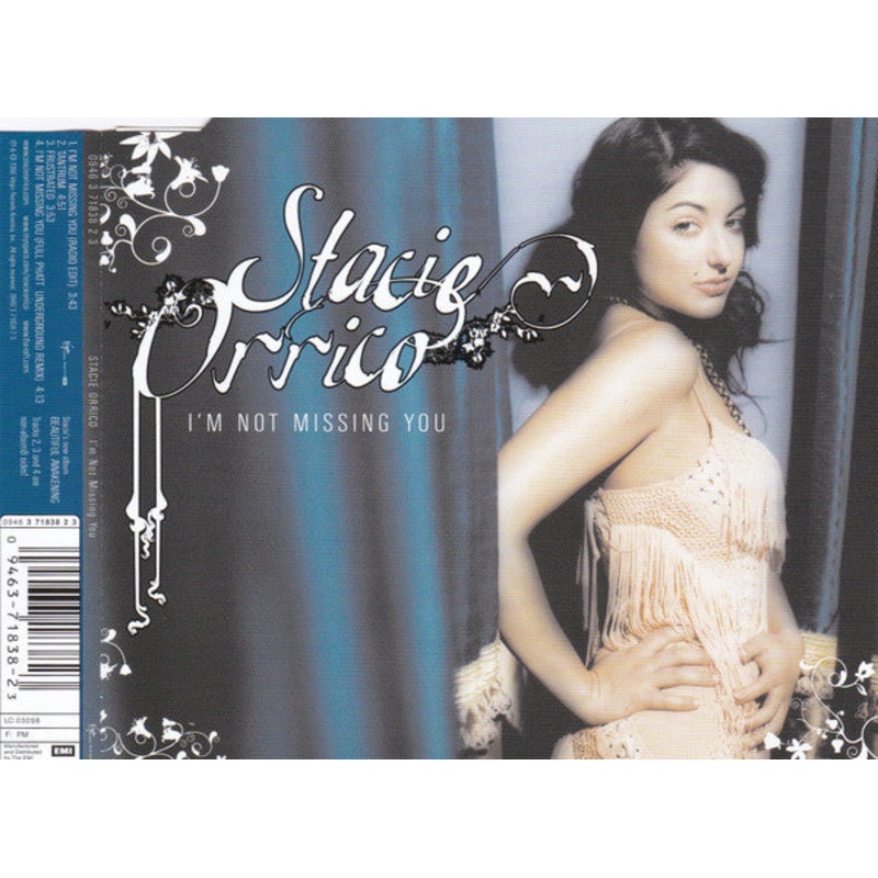 Stacie Orrico – I’m Not Missing You (CD, Single) (Near Mint (NM or M-))