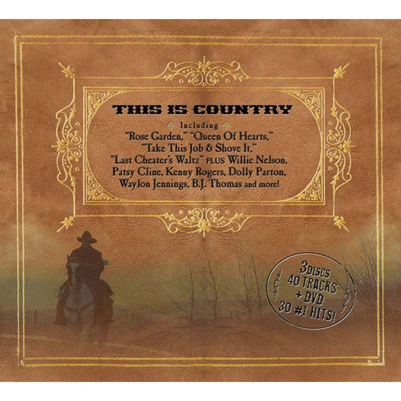 Various – This Is Country (2xCD, Comp + DVD, Comp) (Very Good Plus (VG+))