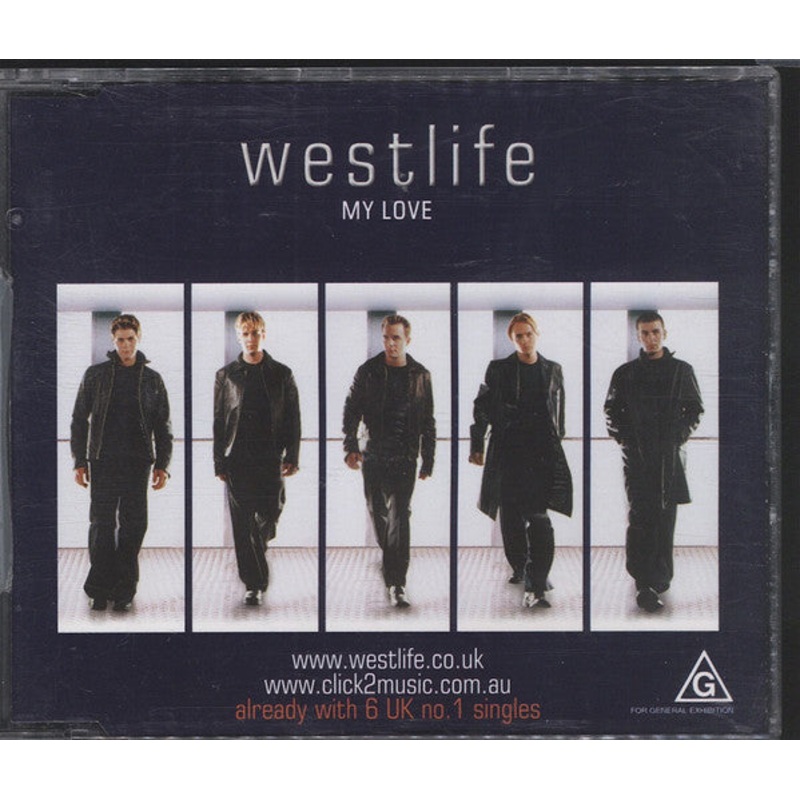Westlife – My Love (CD, Single, Enh) (Near Mint (NM or M-))