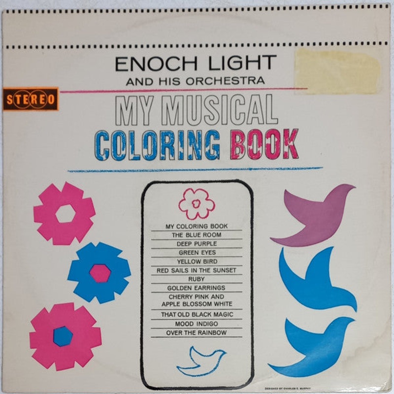 Enoch Light And His Orchestra – My Musical Coloring Book (LP, Album, Fli) (Very Good (VG))