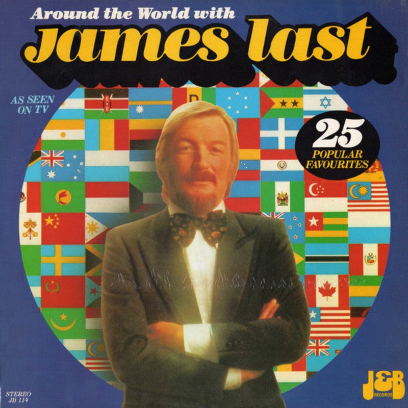 James Last – Around The World With James Last (LP, Comp) (Very Good Plus (VG+))