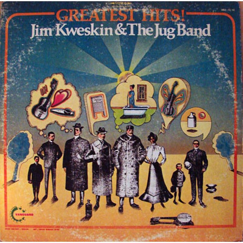 Jim Kweskin & The Jug Band – Greatest Hits! (2xLP, Comp) (Good Plus (G+))