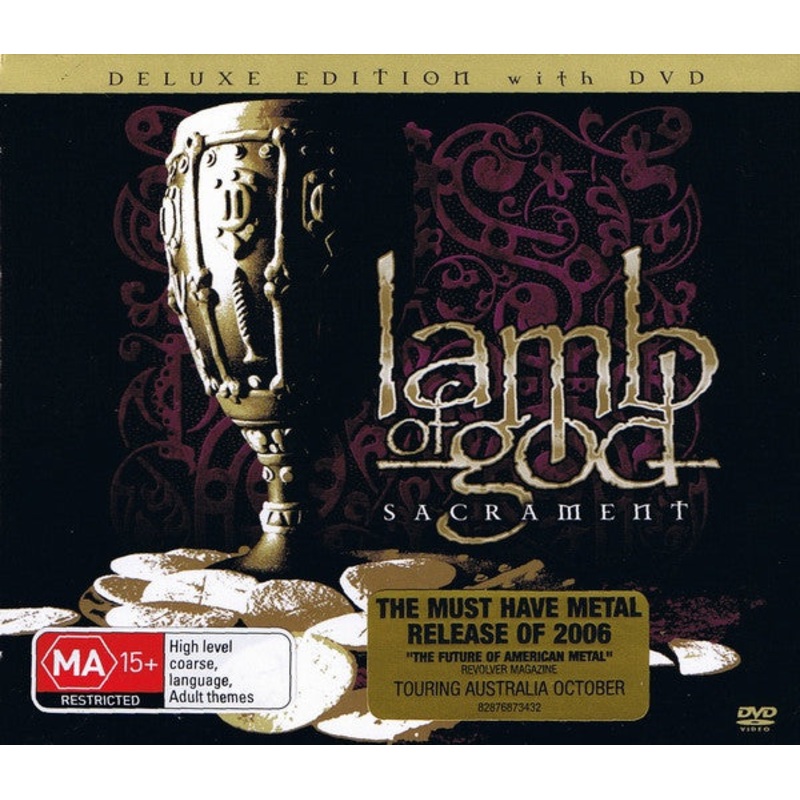 Lamb Of God – Sacrament (CD, Album + DVD-V, PAL) (Very Good Plus (VG+))