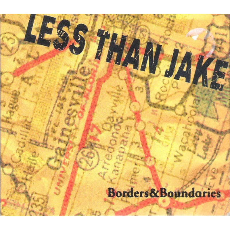 Less Than Jake – Borders & Boundaries (CD, Album, Dig) (Very Good (VG))