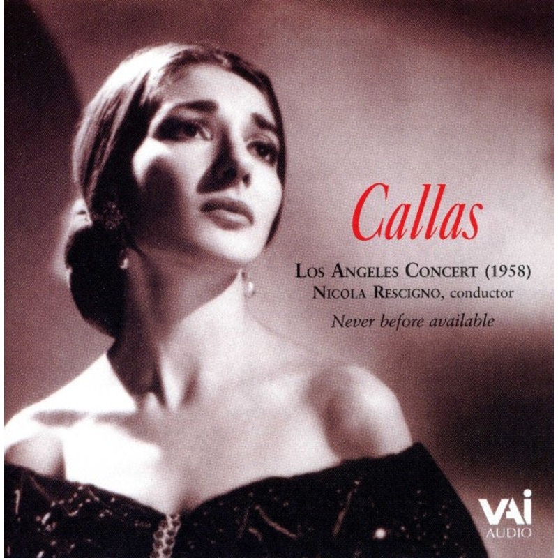 Maria Callas – Los Angeles Concert (1958) (CD, RM) (Near Mint (NM or M-))
