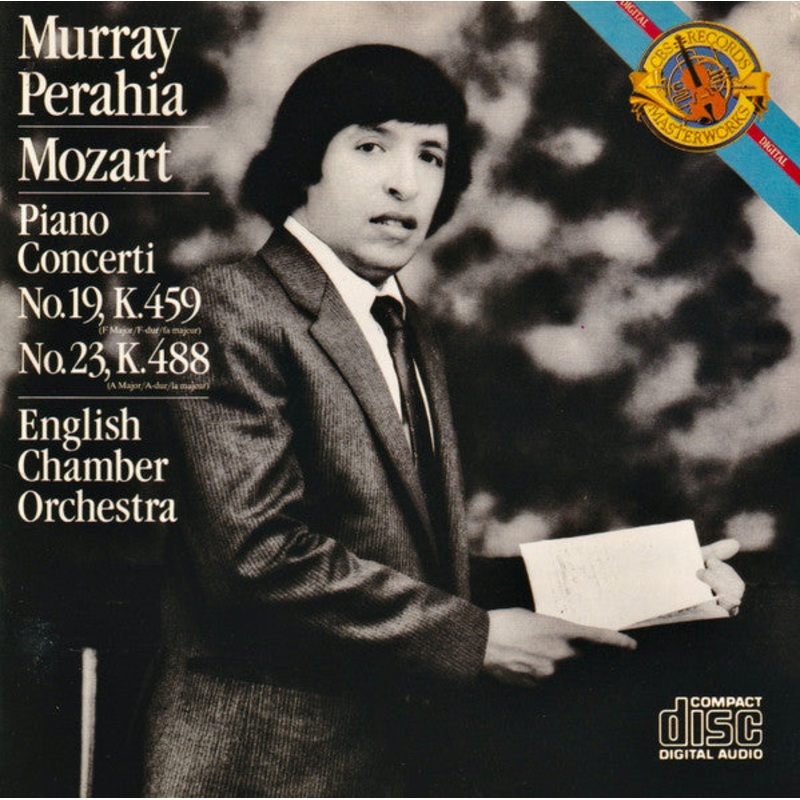 Murray Perahia, Wolfgang Amadeus Mozart, English Chamber Orchestra – Piano Concerti No. 19, K.459, No. 23, K. 488  (CD, Album) (Very Good Plus (VG+))