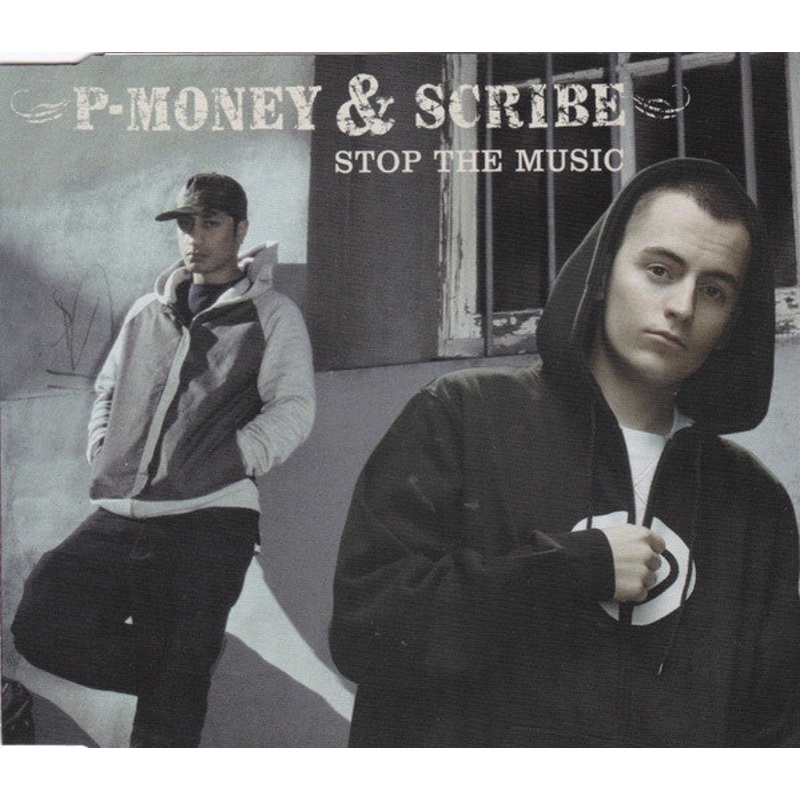 P-Money And Scribe  – Stop The Music (CD, Single) (Very Good Plus (VG+))