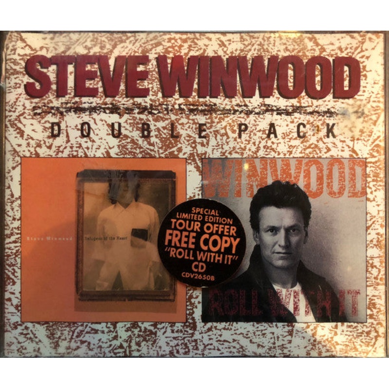 Steve Winwood – Refugees Of The Heart / Roll With It (2xCD, Album + Comp, Ltd) (Very Good Plus (VG+))