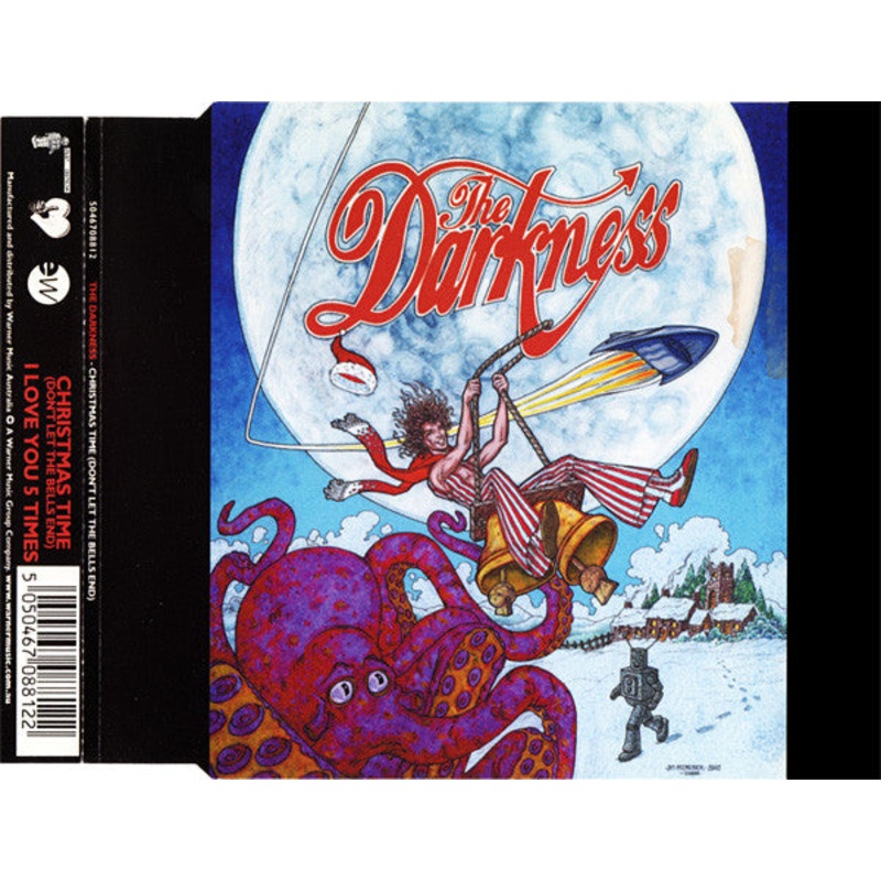 The Darkness – Christmas Time (Don’t Let The Bells End) (CD, Single) (Very Good Plus (VG+))