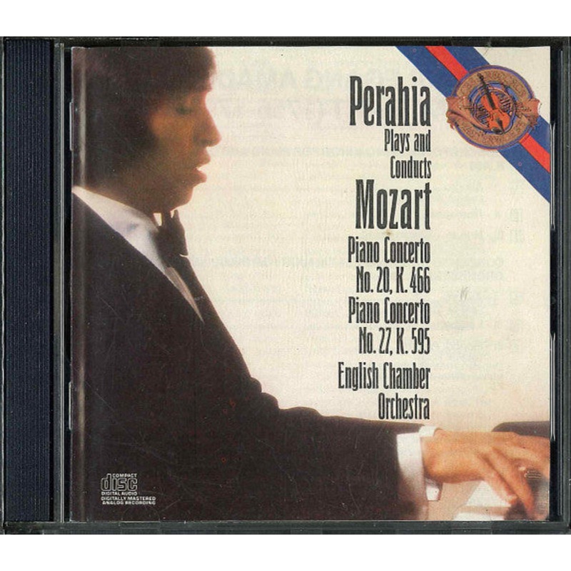 Wolfgang Amadeus Mozart / Murray Perahia, English Chamber Orchestra – Perahia Plays And Conducts Mozart: Piano Concerto No. 20, K.466 / Piano Concerto No. 27, K.595 (CD, Comp) (Very Good Plus (VG+))