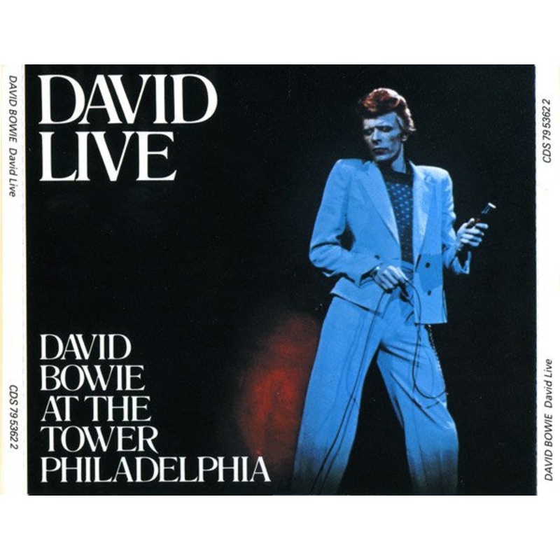David Bowie – David Live (David Bowie At The Tower Philadelphia) (2xCD, Album, RE, RM, RP) (Very Good Plus (VG+))