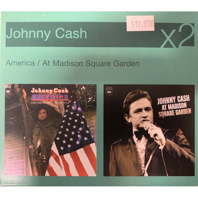 Johnny Cash – America / At Madison Square Garden (CD, Album, RE + CD, Album, RE + Box, Comp) (Very Good Plus (VG+))