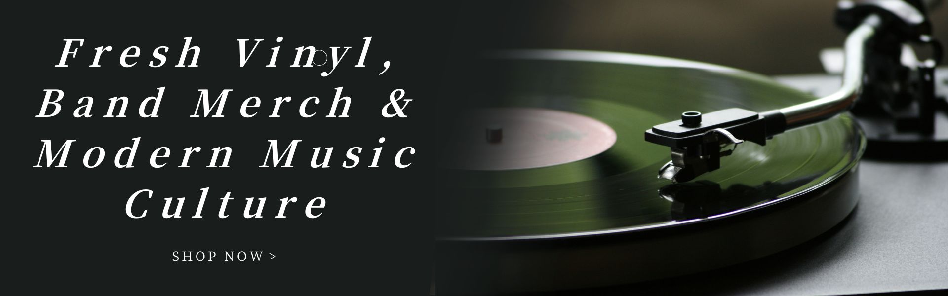 Fresh Vinyl, Band Merch & Modern Music Culture